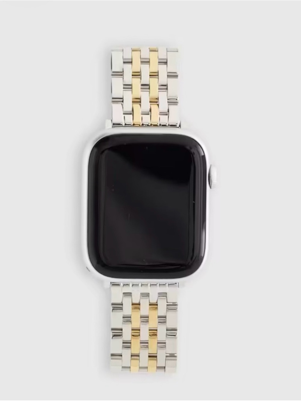 NWT Quince Apple Watch Band Stainless Steel Silver Gold Bracelet 38-42mm
